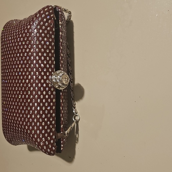 Expressions NYC Glitter Mini Evening Clutch - Picture 3 of 5